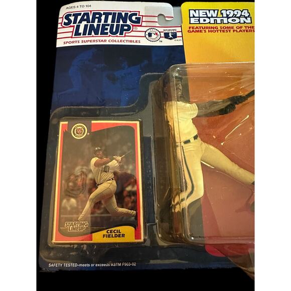 Starting Lineup Cecil Fielder Detroit Tigers 1994 Vintage - Picture 3 of 4